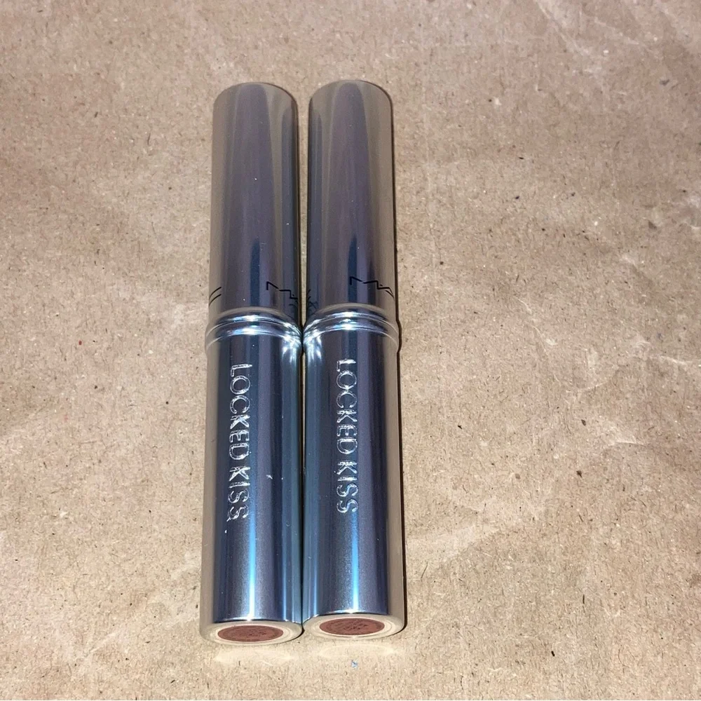 2 x Mac Locked Kiss lipsticks